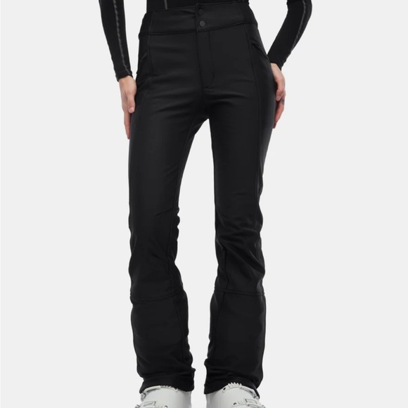 Halfdays Black Emma Softshell Ski Pants - Picture 1 of 4